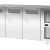 Холодильные столы Полаир TM3GN-GC без столе. объединяют функции среднетемпературного шкафа и рабочей поверхности, что позволяет оптимизировать пространство и ускорить работу персонала. Многофункциональность делает среднетемпературный стол Полаир отличным